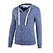 Vetemin Women Basic Soft Zip Up Terry Long Sleeve Pocket Hoodies Sweater Jacket