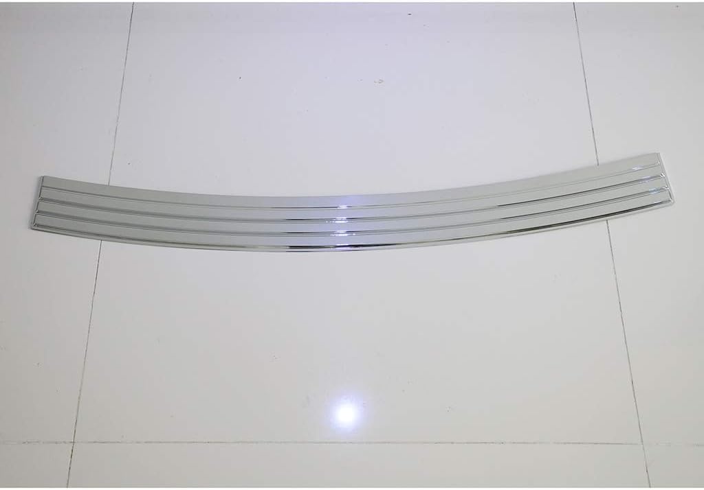 wotefusi Car New Chrome Rear Bumper Sill Plate Protector Cover Trim For Grand Cherokee 2011 2012 2013 2014 2015