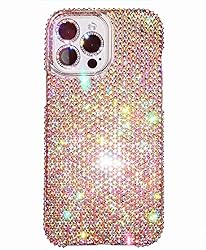 Teazgopx Bling Rhinestone iPhone 13 Pro Max Case