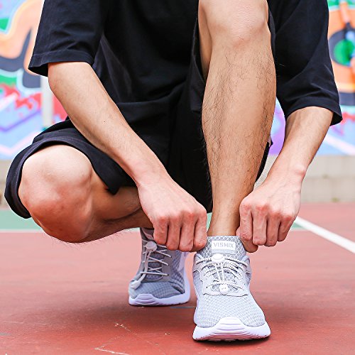 Udaily 4 Pairs No Tie Shoelaces for Kids and Adults, Elastic Shoe Laces for Sneaker - Thumbnail 5