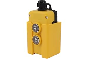 Dump Trailer Remote Control, 12V DC 4 Wire 3 Wire Up and Down Control Switch for Crane Lifting Platform, Magnetic Back Wall M