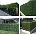Porpora Artificial Hedge Plant, Greenery Panels Suitable for Both Outdoor or Indoor use, Garden, Backyard and/or Home Decorations, Boxwood 20 x 20 Inch (12 pack) by e-Joy