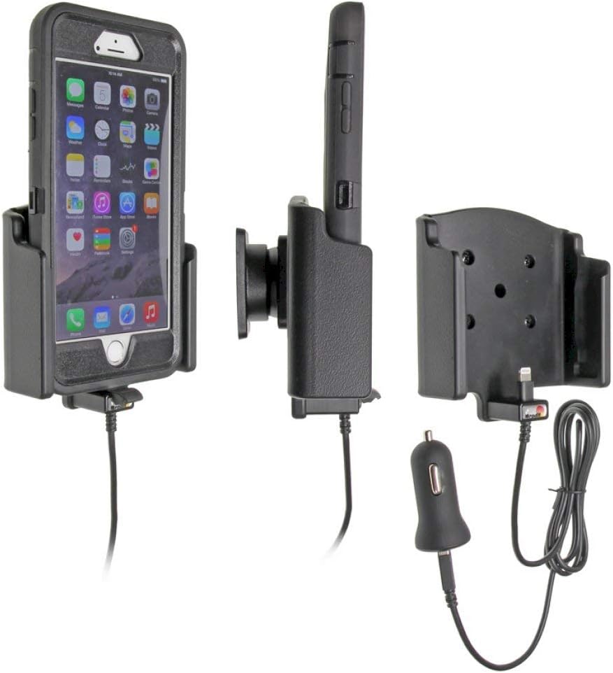Brodit 521741 Active Holder (with cig-Plug for Apple iPhone 6 Plus/6S Plus), 1 Pack