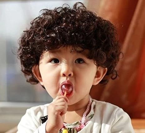 Super Meng Wig Child Male Baby Hair Accessories Girls Hair