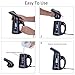 ProAid Portable Handheld Fabric Steamer, Fast Heat-Up 900W Travel Garment Steamer, Mini Clothes Steamer Suitable for Travel and Home with 140 ml Capacity, Black