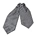 ERA7B01 Multi-colored Silk Ascot Mens Checkered Cravat Perfect Gift By Epoint