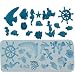 Silicone Molds Cake Fish Series 16 Pc Decorating Fondant Gompaste Supply M4900 By Ok Molds