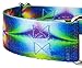 Country Brook Petz - HossFit Jr Wide Martingale Dog Collar - Groovy Collection Featuring Far Out Designs (Tie Dye Flowers, Medium)