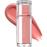 EITHER& Dewy Syrup Tint 01 – Melt Away | Vibrant & Fresh Color Lip Tint, All-Day Juicy Glow, Smudge-Proof, Hydrating, Long-Lasting, Non-Sticky Formula (4.3g)