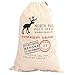 ALK Hessian Christmas Santa Claus Sack Stocking by ALK