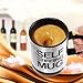 Stainless Steel Coffee Mug Self Stiring Mugs Electric Automatic Mixing Cups for Stir Coffee Milk Mix Juice Drink and Plastic 300ml 12-16 OZ (Black)
