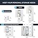 KOUSI Dresser Small Closet Wardrobe Drawer Storage for Clothes Small Wardrobe Storage for Small Spaces Clothes Storage Dresser, Capacious Customizable, White, (White, 12 Cubes)