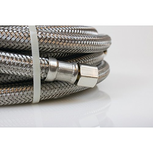 3 Certified+Appliance+Accessories+Stainless+Connector