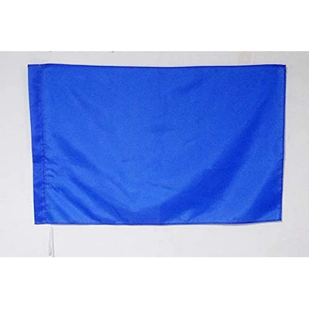 AZ FLAG - Racing Blue Flag - 2x3 Ft - Faster car approaching Banner with Sleeve - 100% Polyester - Fade Resistant - Vivid Colors - 2' x 3' Feet - 90x60 Cm