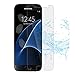 3 pack Galaxy S7 Screen Protector Glass (Full Screen Coverage), Tanpoer Bye-Bye-Bubble Samsung Galaxy S7 Tempered Glass Screen Protector