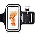 iPhone 6 / 6s Armband, iXCC Trek Series Sport Running Sweatproof Armband with Dual Arm-Size Slots for iPhone 6, 6s, 5s, 5, 5c, iPod MP3 Player - Black