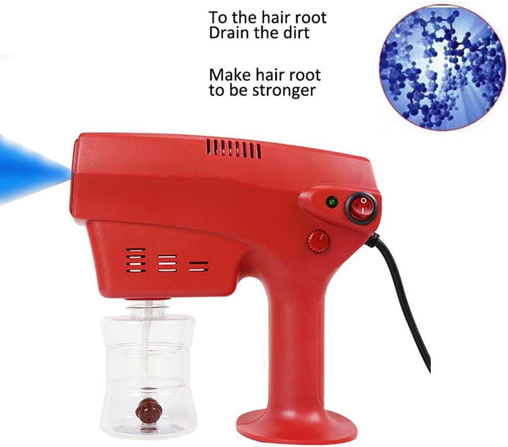 JYY Hair Spray Nano Hair Steam Gun Hair Care Spa Humidifier for Home and Beauty Salons,260ml Capacity