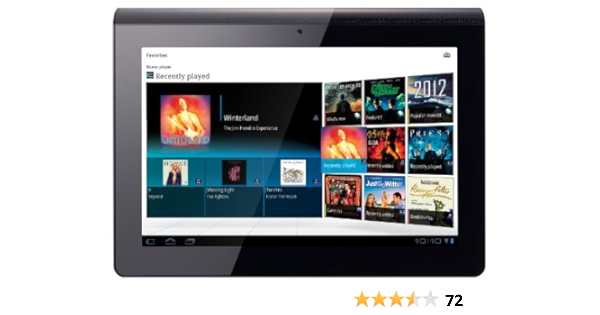 Sony - Tablet (IEEE 802.11n, Pizarra, Negro, Ión de Litio, IEEE 802.11b, IEEE 802.11g, IEEE 802.11n, 2.1+EDR)