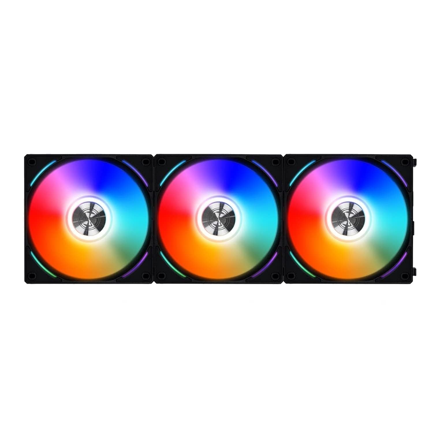 Lian Li UNI Fan AL120 Boitier PC Ventilateur 12 cm Noir 3 pièce(s)