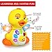 BestFire® Musical Dancing and Singing Duck Toy – Walks, Flaps Wings - 6 Songs, Speaking and Sound Effect Modes - Toys Gift for Babies, Toddlers, Kids