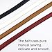 maikun Womens Belt, Pin Buckle Classic Belt For Women, Girls, Blue, 39.4''long, for waist size 32-34''