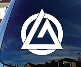 BJJ Gracie Jiu Jitsu Logo - Vinyl 4" wide