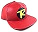 DC Comics Robin PU Faux Leather Snapback Red