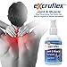 Muscle Pain Relief Cream - Topical Joint And Muscle Pain Relief Gel - Excruflex - All Natural, Soothing, Deep Penetrating And Warming Gel - 2oz