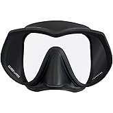 XS Scuba Highland Outer Limits Dive Mask, Black