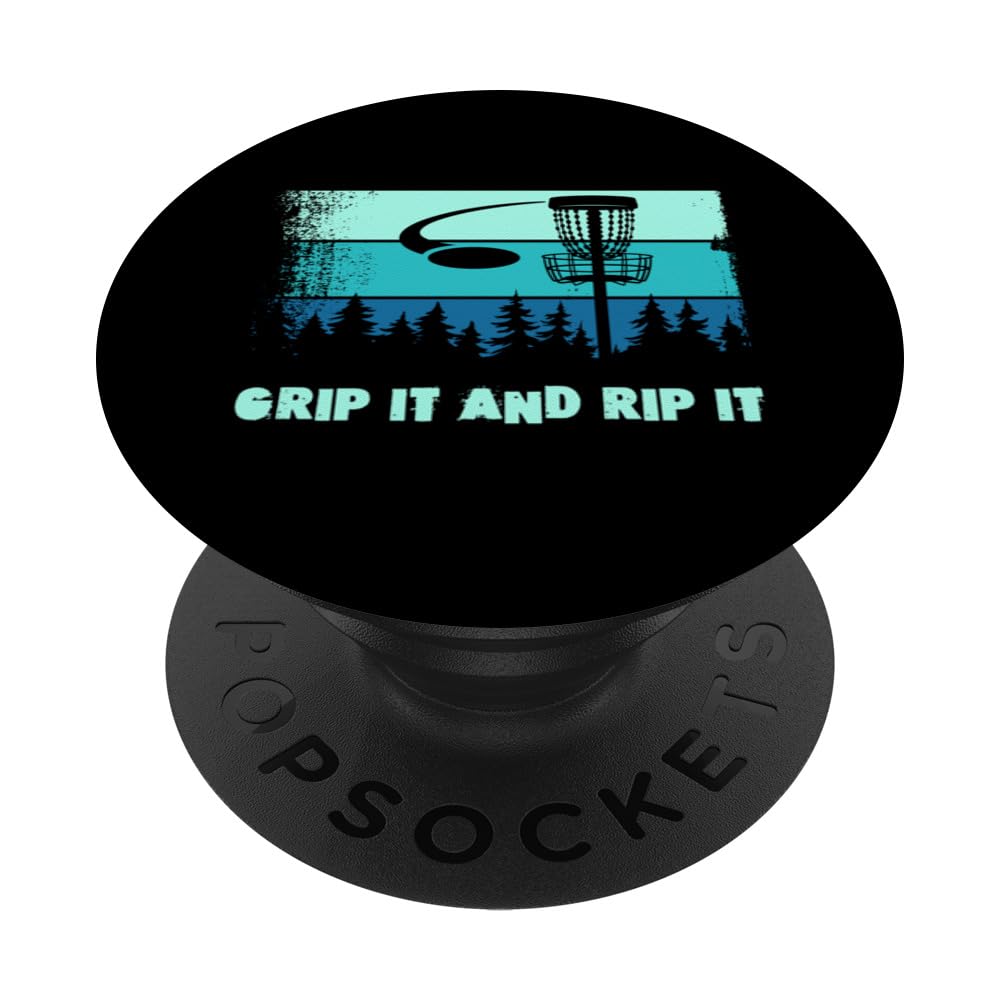 Disc Golf Driver, Basket Grip It And Rip It PopSockets Adhesive PopGrip