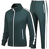 Feiairuike Women's Tracksuit Set 2 Pieces Long Sleeve Outfits Sweatsuits for Women Full Zip Active Sets Athletic Suits