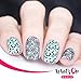 Whats Up Nails - Christmas New Year Winter Nail Stamping Plates (B003, B022) for Nail Art Design