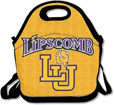 NCAA Lipscomb University LU Lipscomb Bisons Logo Lunch Tote Bag