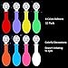 M.C.works 32 Pack Light Up Balloons Party LED Balloons Fun time, 8 Colors Balloon, Colorful Warm Light, Lasts 12-24 Hours Birthday, Wedding, Parties, 7 Blossom Clips & Ribbon Included.