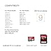 Philonext Camera SD Card Reader Trail Camera Viewer/Trail Game Reader for iPhone 6 /6S/6S Plus/5/5S/7/7 Plus SD Card Reader for iPhone(iOS 9.2 or Later), No App Required (iPhone and Android)