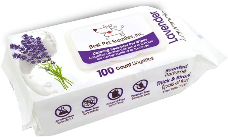 dog calming wipes