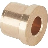 Speedway Motors SBC BBC Extra-Long Bronze Pilot Bushing Provides Full Input Shaft Support When Using Motor Mounts or Torque Plates, Oilite Bronze Construction