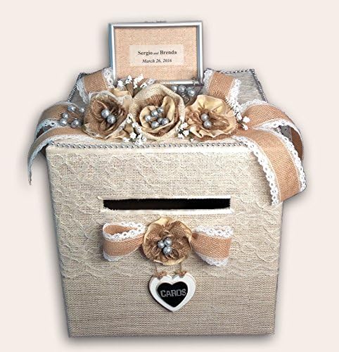 Rustic Handmade Wedding Card Box