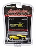 1971 PLYMOUTH HEMI 'CUDA (Curious Yellow) Scottsdale Edition Barrett-Jackson Series 1 Greenlight Collectibles 2016 Limited Edition 1:64 Scale Die-Cast Vehicle by GL Muscle