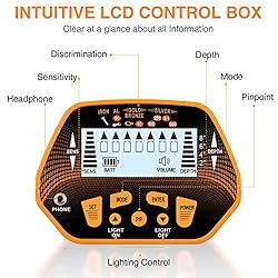 Metal Detector – SUNPOW High Accuracy Metal Detector for Adults & Kids