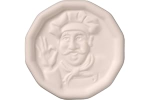 JBK Pottery Chef Design Ceramic Pot Minder - Helps prevent boil overs