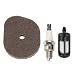 Harbot Air Filter + Spark Plug + Fuel Filter for STIHL FS40 FS50 FS56 FC56 FC70 FS70 KM56 Trimmer