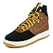 NIKE Mens Lunar Force 1 Duckboot Black/Light British Tan Leather