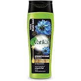 Vatika Naturals Nourishing Shampoo for Women, Daily Hair Care, Black Seed | Gently cleanses hair and scalp while helping leave strands feeling soft, smooth, refreshed, and easy to manage after washing.