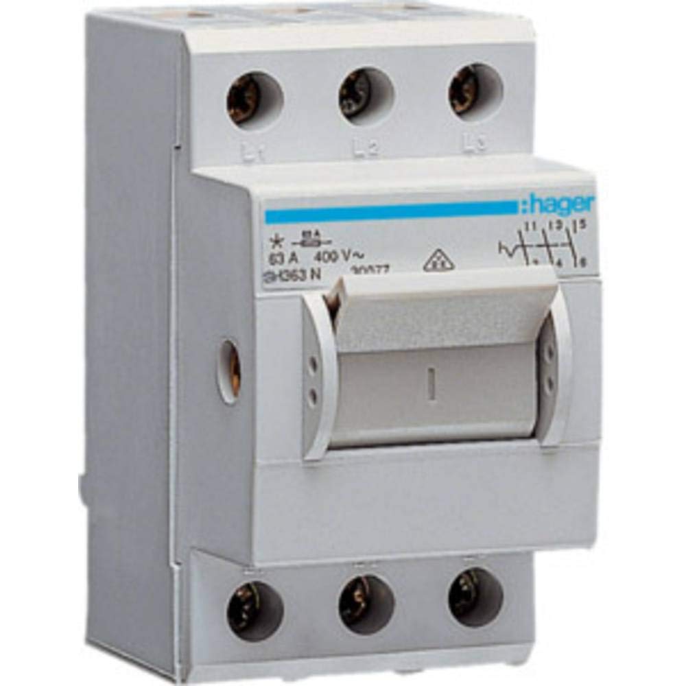 Hager SH363N 3S Compact 63A 400V AC 2, 5PLE