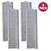 Crucial Vacuum Replacement Filter Part Compatible with Bissell Filter Style 8 & 14, Part 3091 2038093 203-6608 470856 FX HVF090-HEPA Style, Fits Vacs Momentum Velocity Bagless Upright, Bulk (4 Pack)