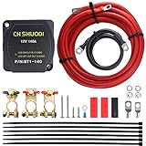 CH SHUODI Dual Battery Isolator Kit 12V 140AMP