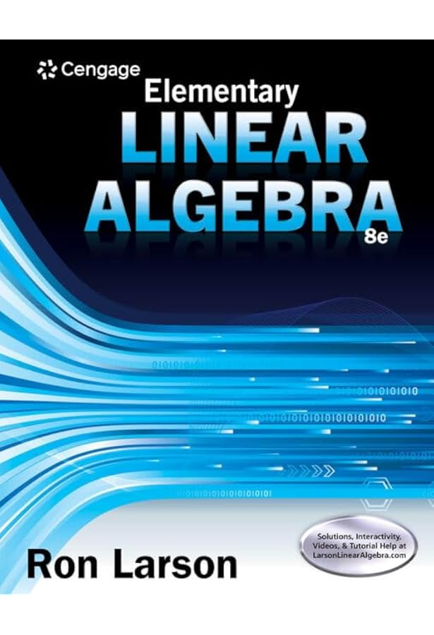 Elementary Linear Algebra: Larson, Ron: 9781305658004: Amazon.com