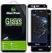 [2-Pack] Dmax Armor for Huawei P10 Lite Screen Protector, (Full Screen Coverage) [Tempered Glass] Anti-Scratch, Anti-Fingerprint, Bubble Free, (Black)