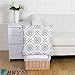 HWY 50 Gray Grey Decorative Throw Pillow Covers 18x18 Inch (1 Piece), Embroidered Cotton Farmhouse Cushion Cover Pillow Case for Sofa Couch Living Room Bed, Little Sunflower